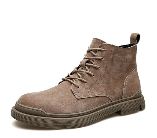 Botas Militares War Wolf Estilo Británico - Calzado de Trabajo Resistente para Hombre