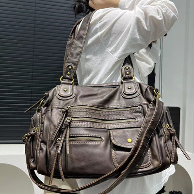 Bolso Moto Vintage Lavado Y2K para Mujer - Image 29