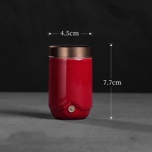 Caddy de Té de Cerámica Premium - Caja de Regalo Elegante - Image 11