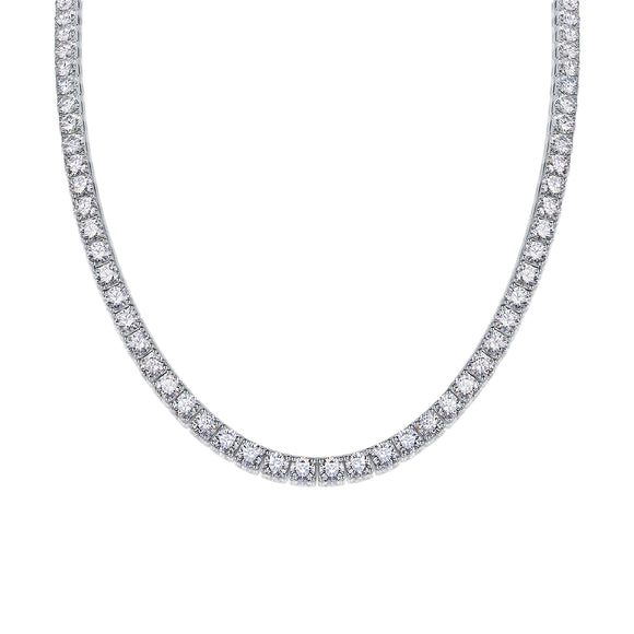 Collar Río Estelar Infinito - Joya de Lujo en Plata 925 y Moissanita Premium