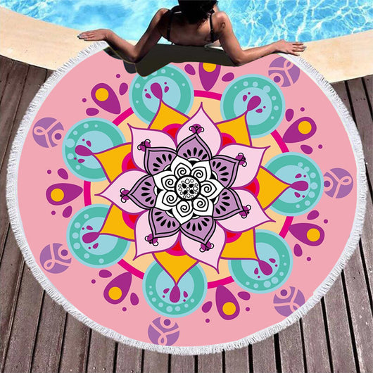 Toalla de Playa Absorbente con Diseño Estampado - Image 13