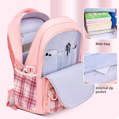 Mochila Infantil Ergonómica de Gran Capacidad con Protección Espinal - Image 2