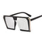 Gafas de Sol Grandes Marco Metálico para Mujer con Protección UV