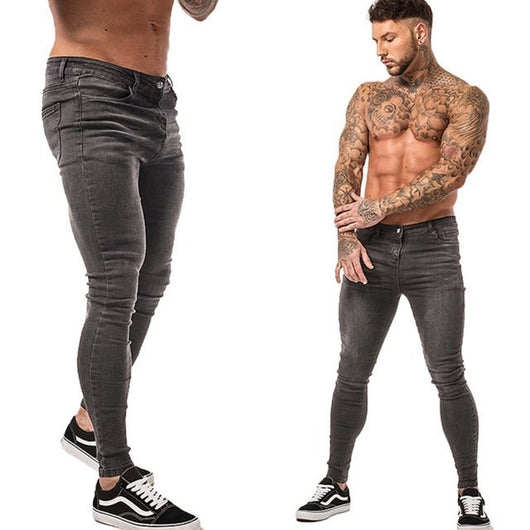 Pantalones Jeans Patchwork Fit Clásico para Hombre - Image 11