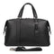 Bolsa de Viaje en Cuero Nappa Premium - Elegancia Clásica Negro
