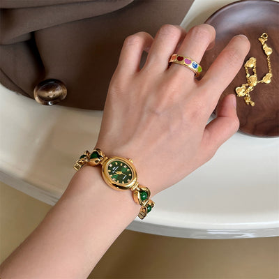Pulsera de Ámbar con Diseño de Cadena - Lujo Minimalista y Elegancia Sofisticada - Image 8