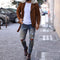 Men's Ripped Knee Jeans