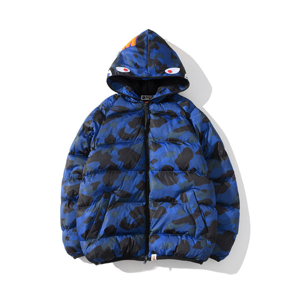 Abrigo Acolchado Estilo Camuflaje Clásico