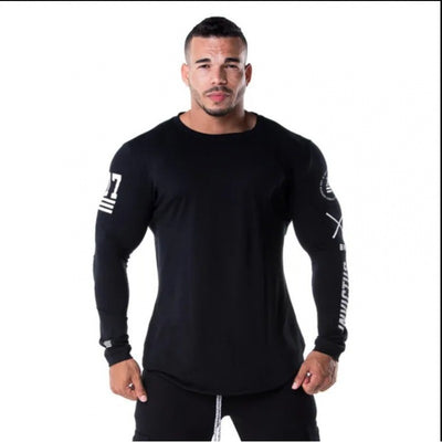 Playera Deportiva Ajustada Cuello Redondo para Correr - Image 6