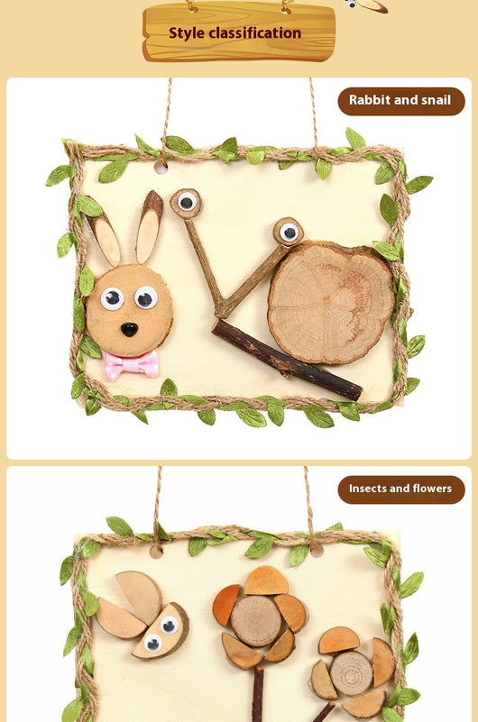 Kit de Arte Ramas Naturales - Pintura Artesanal en Madera para Día del Árbol - Image 17