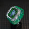 Ultra Modification Transparente Case Applicable To Watch Band Transparente Verde 49mm