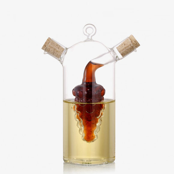 Botellas de Vidrio para Aceite y Vinagre - Diseño Dual Funcional
