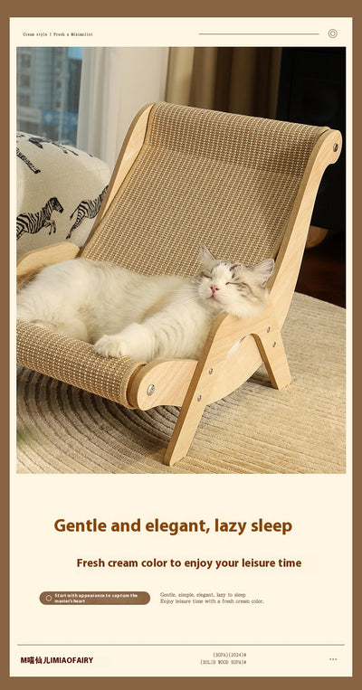Nido Rascador para Gatos con Sisal Transpirable y Reclinable - Image 15