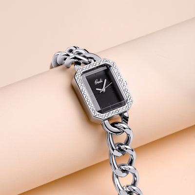 Reloj Cuadrado Mujer Lujo Minimalista - Diseño Elegante y Sencillo - Image 3