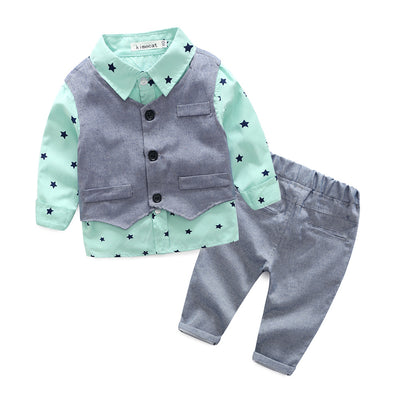 Traje Slim Fit para Niños en Algodón - Tendencia de Moda - Image 2