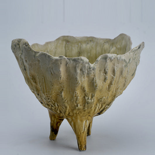 Jarrón Artístico de Cerámica Vintage Inspirado en Wabi-sabi - Image 4