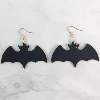Aretes Calavera Araña para Halloween - Diseño Geométrico