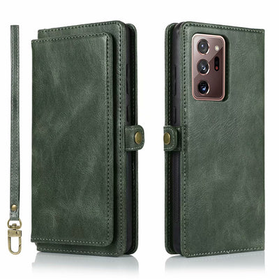 Funda Magnética Galaxy S21 Patrón Crazy Horse con Cierre de Hebilla - Image 6