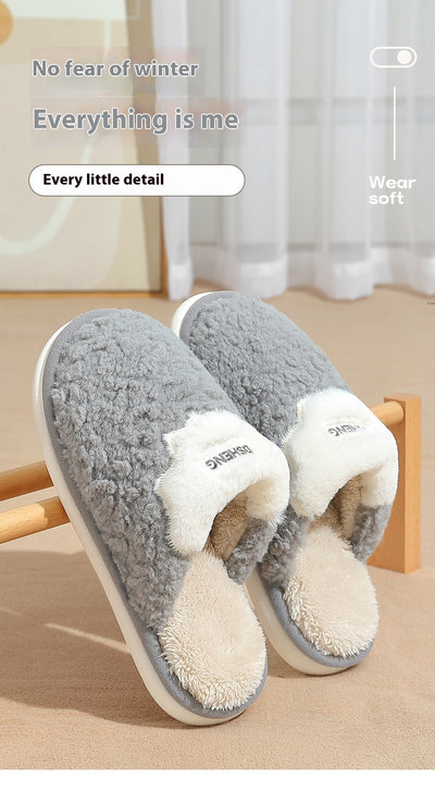 Pantuflas de Algodón Invierno para Hombre - Comodidad en Casa - Image 14
