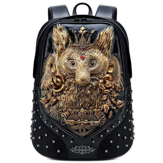 Mochila Infantil 3D Animales Impermeable y Antigolpes - Image 8