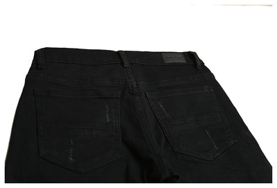 Jeans Slim Fit Elásticos con Parches de Costura PU - Image 16