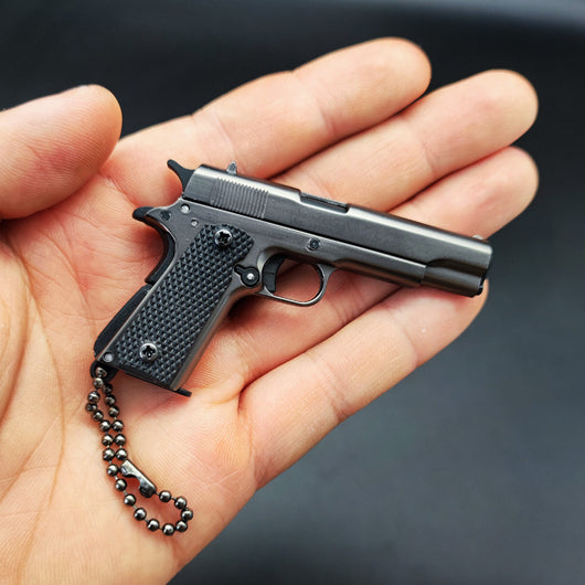 Llavero Colgante Pistola Metálica Miniatura - Image 11