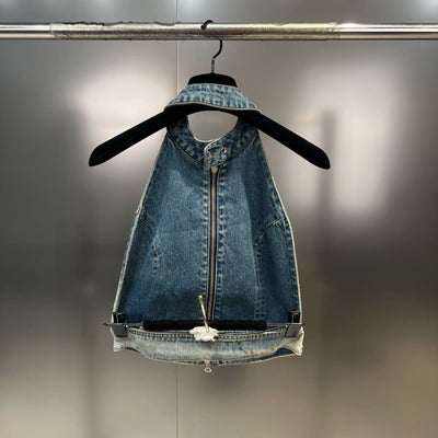 Pantalón Denim Vintage Efecto Desgastado - Colección Verano - Image 9