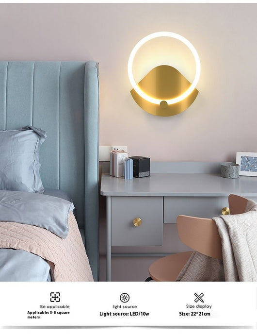 Lámpara de Pared Minimalista para Dormitorio y Mesita de Noche - Image 24