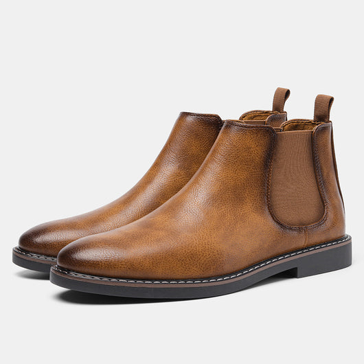 Botas Retro de Cuero Genuino para Hombre - Image 27