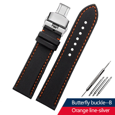 Correa de Reloj Nylon Canvas Tiansuo Haixing para Hombre - Image 17