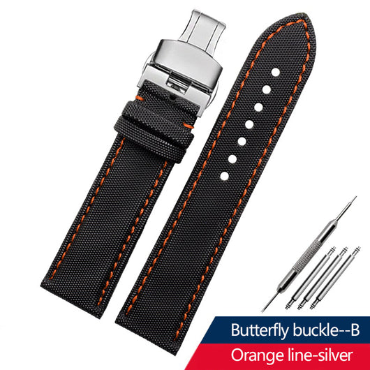 Correa de Reloj Nylon Canvas Tiansuo Haixing para Hombre - Image 17