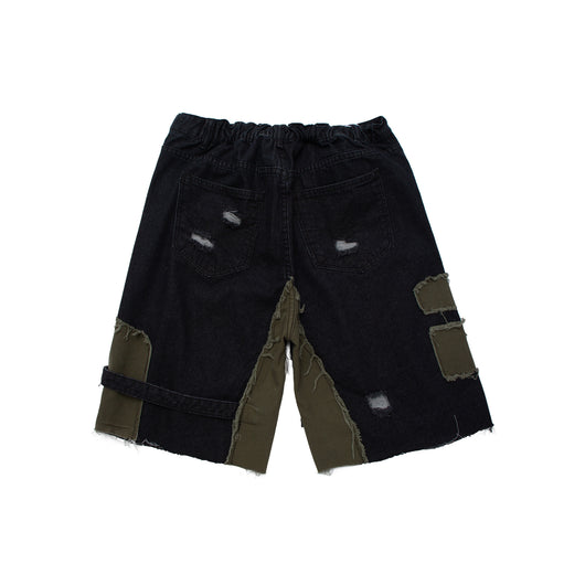 Shorts Denim Verano Corte Recto Fit Deportivo Holgado - Image 3