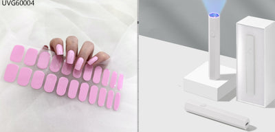 Adhesivos de Uñas Blush Semi-Curado UV Gel - Image 5