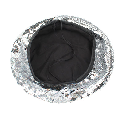 Gorra Coreana Brillante con Lentejuelas - Estilo Trendy para Mujer - Image 9