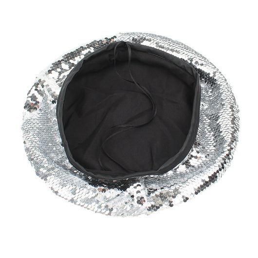 Gorra Coreana Brillante con Lentejuelas - Estilo Trendy para Mujer - Image 9