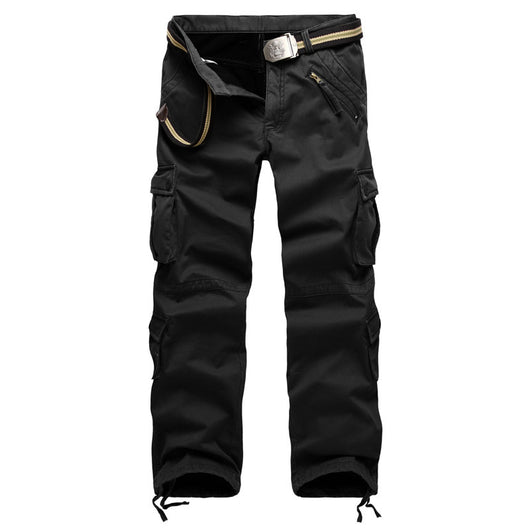 Pantalones de Trabajo Cálidos Talla Grande Forro Polar Grueso Ajuste Holgado - Image 6