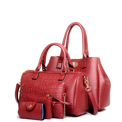 Bolsa Mensajero de Hombro Estampado Moderno - Portafotos Portátil - Image 3
