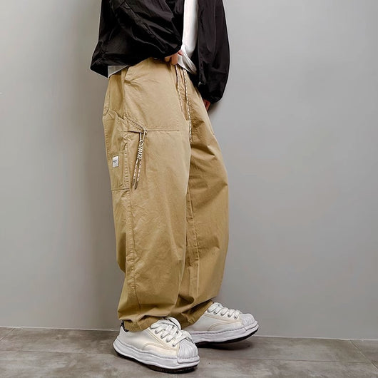 Pantalones Rectos Holgados de Diseño Exclusivo para Hombre - Image 2