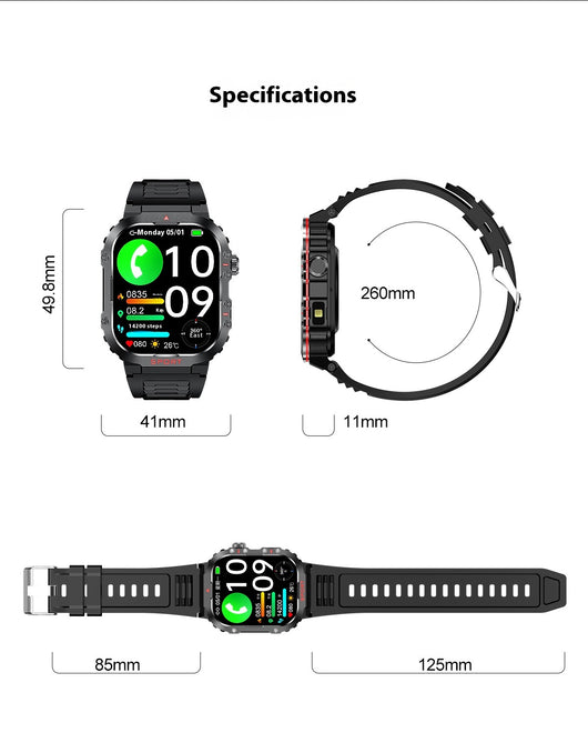 Reloj Inteligente G45 Resistente al Agua Profunda - Image 6