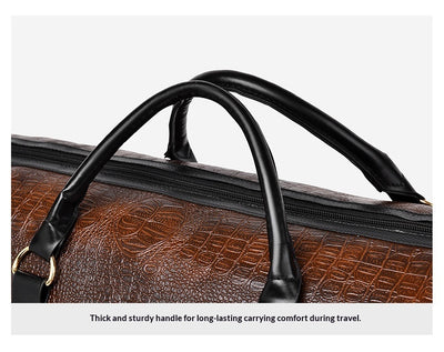 Bolsa de Viaje Deportiva para Hombre con Patrón Cocodrilo Personalizable - Image 16