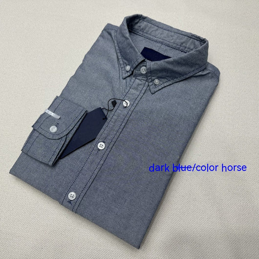 Camisa Manga Larga Hombre Business Casual Primavera Otoño - Image 5