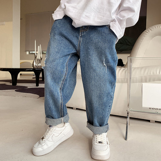 Pantalones Gruesos y Forro Polar para Niños Grandes - Image 4