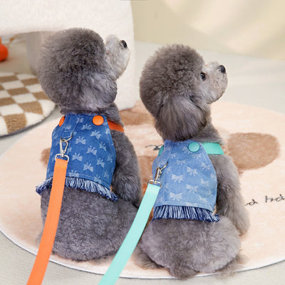 Arnés de Tracción y Ropa Denim para Perros - Primavera Verano - Image 7