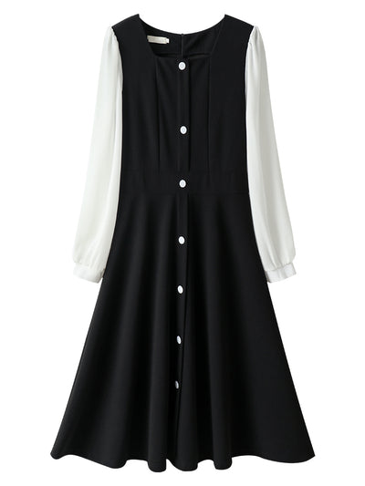 Vestido Negro Clásico Estilo Hepburn - Elegancia Francesa Atemporal - Image 9