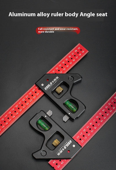Escuadra Combinada Móvil Profesional para Carpintería - Precisión Pesada - Image 10