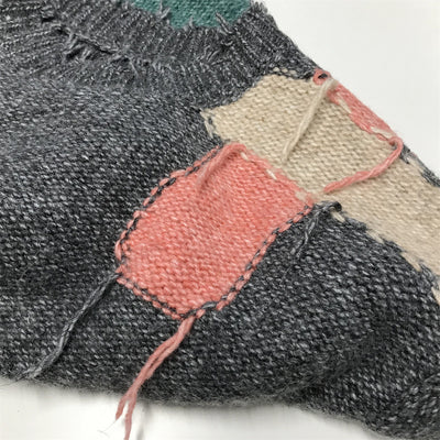 Suéter Tejido Casual Retro con Bordes sin Rematar para Mujer - Image 15