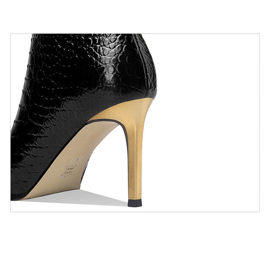 Botas Largas Rider de Tacón Alto Puntiagudo para Mujer - Image 16