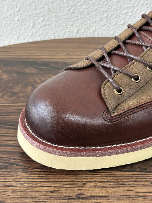 Zapatos Casuales Retro de Plataforma con Combinación de Colores - Image 19