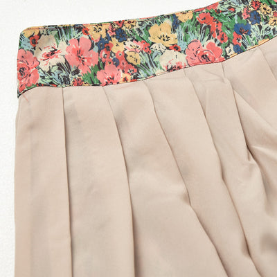Falda Floral Francesa de Cintura Alta con Abertura Lateral para Mujer - Image 17