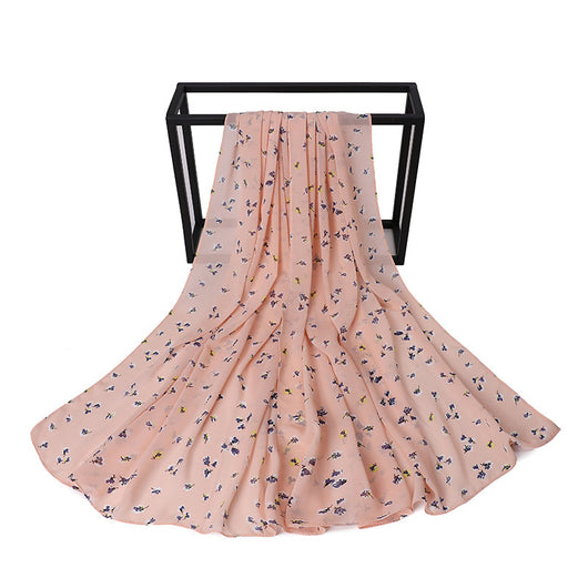 Pañuelo Estampado Chifón Malayo Indonesio para Mujer - Image 46